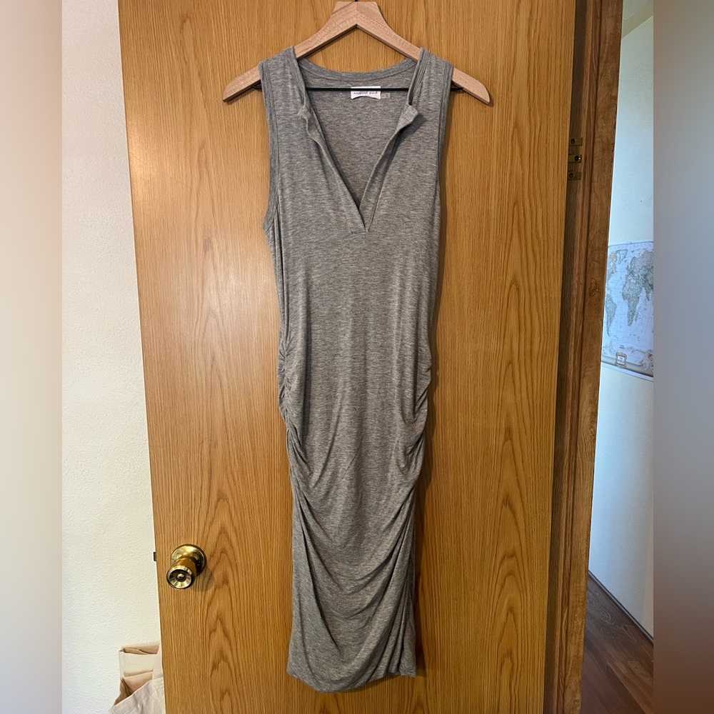 Grey Midi Dress
